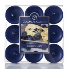 Colonial Candle Blueberry Sconce Scent Tea Light CCAN1410